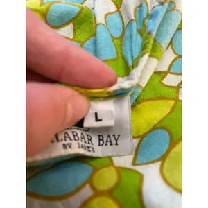 Malabar Bay by Jayes Organic Cotton Swim Cover up‎ Size L thumbnail 3