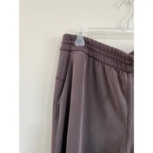 Lululemon‎ Softstreme High Rise Pant 14 Brown Wide Leg Lounge Athleisure thumbnail 4