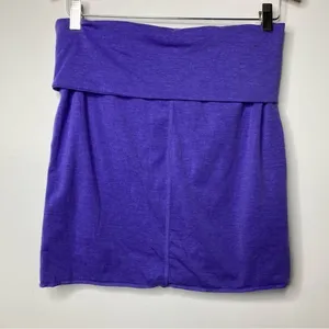 Athleta mix & mingle mini skirt iris purple‎ size small thumbnail 8