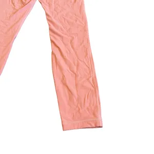 Lululemon High Waisted Pull-On Leggings Full Length Salmon Peach Size 4 Women's thumbnail 8