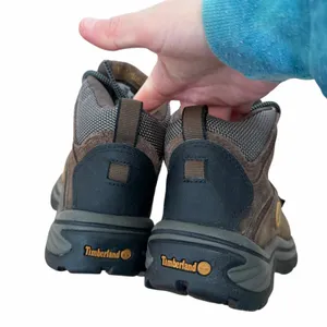 Timberland Brown Leather Hiking Boots Sz 6 thumbnail 4