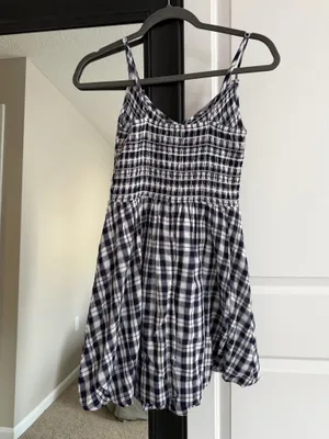 American Eagle Plaid Dress Mini thumbnail 2