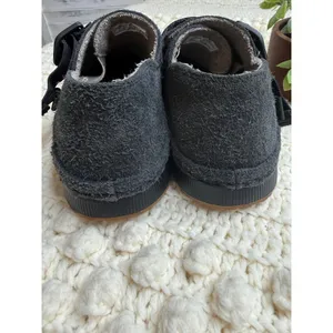 NEW CHACO Women's 7 Paonia Clogs Wool Slip On Hiking Shoe Charcoal Gray thumbnail 13