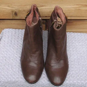 Louise et Cie Womens 10 Brown Ankle Boots thumbnail 5