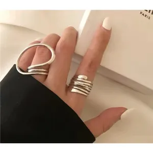 Boutique MultiLayer Adjustable Wrap Ring |‎ 925 Sterling Silver thumbnail 6