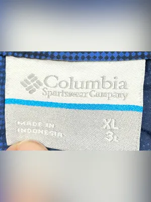 Columbia Women’s Size XL Blue Sandy River II Printed Short thumbnail 2