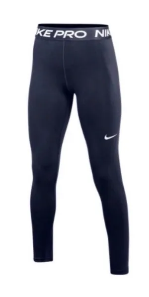 NWT Nike Navy Blue Pro 365 Tight Leggings Size Small thumbnail 1