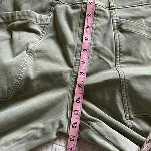 Spanx Stretch Twill Straight Leg Pants Olive Oil Green Pull On Women Size Medium thumbnail 7