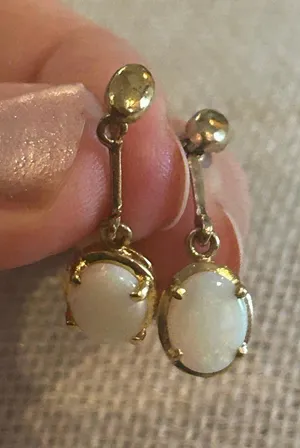 A271 1 inch 925 sterling silver gold tone thumbnail 1