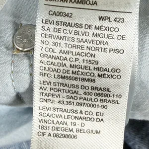 Levi's‎ Baggy Dad Jeans Light Wash Blue W27 L30 Relaxed Straight Barrel Leg thumbnail 12