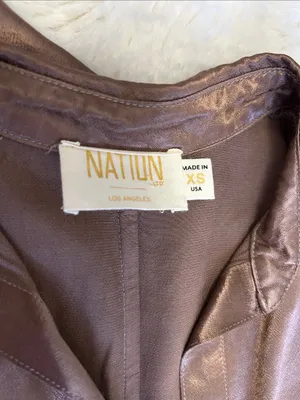 Nation Ltd Brown Satin Sleeveless Dress thumbnail 6