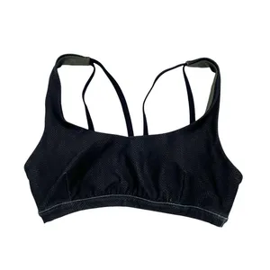 JoyLab Dark Green & Black Snakeskin Reptile Print Strappy Sports Bra Size XS thumbnail 1