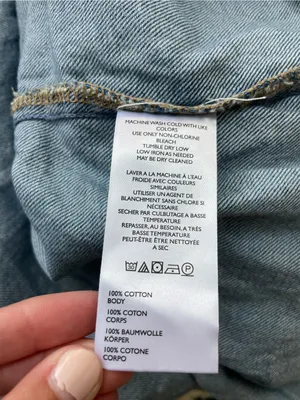 We The Free Blue Denim Top thumbnail 3