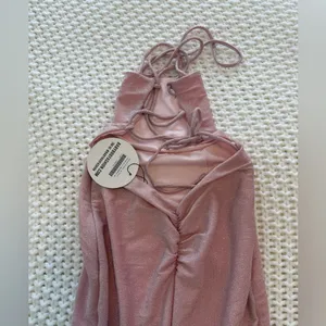 Babyboo Miley Maxi Dress Pink Sparkle thumbnail 4