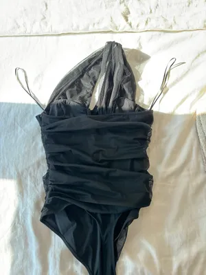 Black Cut Out Bodysuit  thumbnail 5