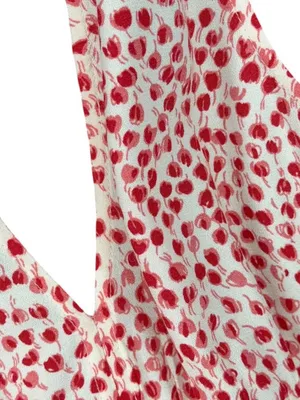 REFORMATION Delanie Mini Halter Dress in Alma Floral Tulip Print Size M thumbnail 3