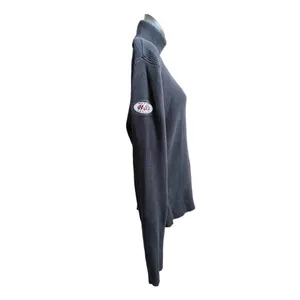 Women's Harley Davidson Gray Turtleneck Sweater Size L thumbnail 4