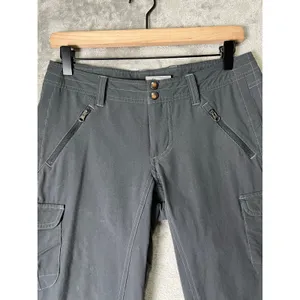 KUHL Womens' Grey Splash Cargo Hiking Pants Lightweight Outdoor Trail Trousers 4 thumbnail 2