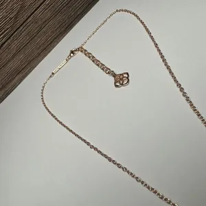 Kendra Scott Mabel Rose Gold Tone & Druzy Necklace Adjustable Length 15 - 17 In thumbnail 3