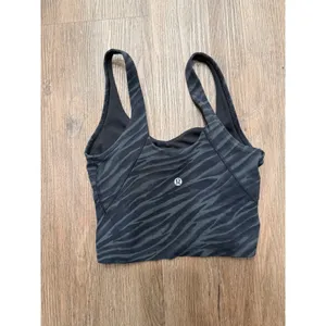 Lululemon Align Tank Top Le Tigre Camo Deep Coal Multi Size 2 Nulu Yoga Bra thumbnail 2