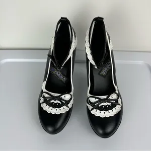 Funtasma Womens Mary Jane Heels Sz 8 Flapper Maid Halloween Dressy thumbnail 5