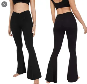 Aerie XS REGULAR OFFLINE High Waisted Crossover BUTTERSOFT FLARE LEGGING BNWTS thumbnail 2