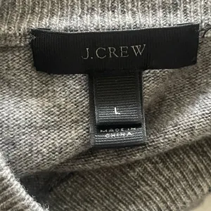 J. Crew Heather‎ Gray Wool Sweater thumbnail 8