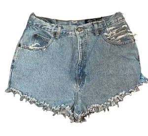 Eddie Bauer Women’s Classic Fit Distressed Denim Jean Shorts thumbnail 1