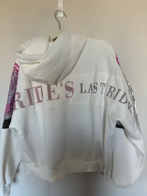 FashioNova Bride Hoodie rhinestone thumbnail 3