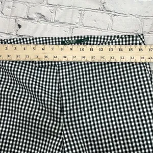 Lauren Ralph Lauren pants Black white Check Gingham print Size 10 thumbnail 9