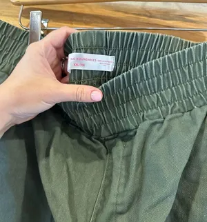 No Boundaries Juniors Green Smocked Waist Shorts thumbnail 5