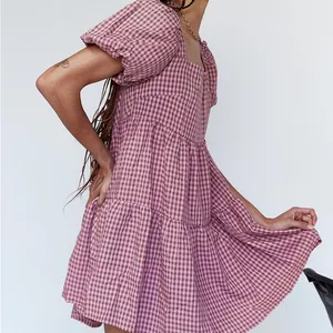 Princess Polly Zalia Mini Dress in Pink / Brown Size 4 New with tag thumbnail 4