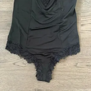 Free People Wild Bunch Bodysuit -‎ Size S - Black - NWT thumbnail 7
