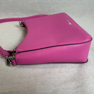 Nine West | Hot Pink Vegan Leather Crossbody Purse thumbnail 5