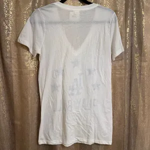 PINK Victorias Secret Los Angeles Dodgers Play Ball V Neck Top Large NWT thumbnail 2