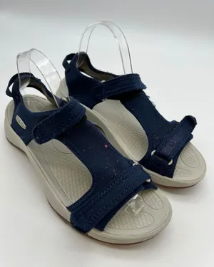KEEN Astoria West Sandals Women 9 Blue Pink Strappy‎ Sporty Arch Support Comfort thumbnail 1