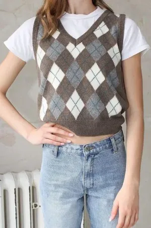 Brandy Melville sweater vest thumbnail 1
