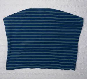 Free People Free Est Womens Sailor Cotton Tube Top Size S Boho Lounge Beach thumbnail 1
