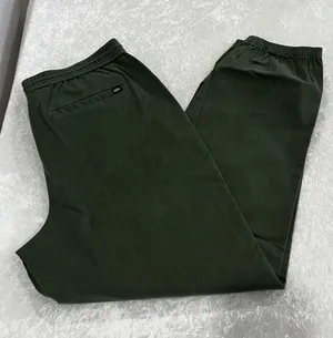 Vans Chamber II Jogger Women's Elastic Waistband Army Green Size XL Cotton Blend thumbnail 1