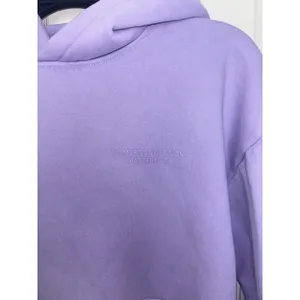 Comfrt Collection Pastel Edit Hoodie Lavender Pullover Pocket Small USA thumbnail 6