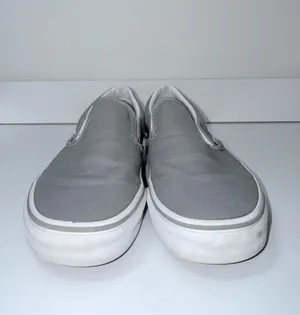 Vans Asher Charcoal Gray Slip On Classic Sneakers thumbnail 3