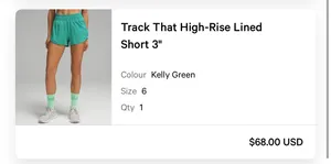 Lululemon Track That Shorts 3" High-Rise thumbnail 4