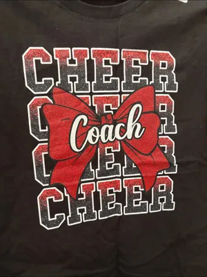 Coach Cheer Graphic Tee thumbnail 2