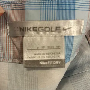 Nike Women's Blue Plaid Skort‎ Size 2 Casual Golf Short Skirt thumbnail 4