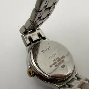 Elegant Timex Women's Two-Tone Indiglo Watch - 24mm Case Working New Battery thumbnail 5
