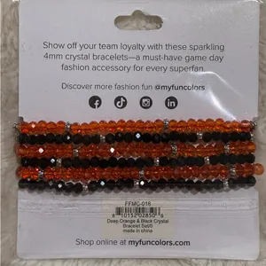 FanFare Mini Crystal Team Bracelets (Set of 6) thumbnail 2