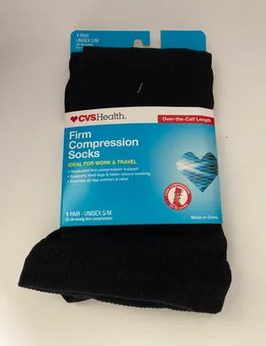 CVS Firm Compression Socks Size S / M thumbnail 1