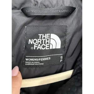 The North Face Hey Mama Parkina Down Parka Women’s S Black Faux Fur Hood thumbnail 3