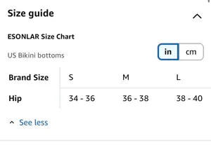 Amazon Women’s pink bikini size large thumbnail 4