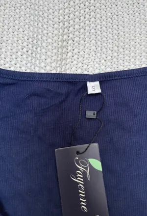 Long sleeve top Blue thumbnail 5